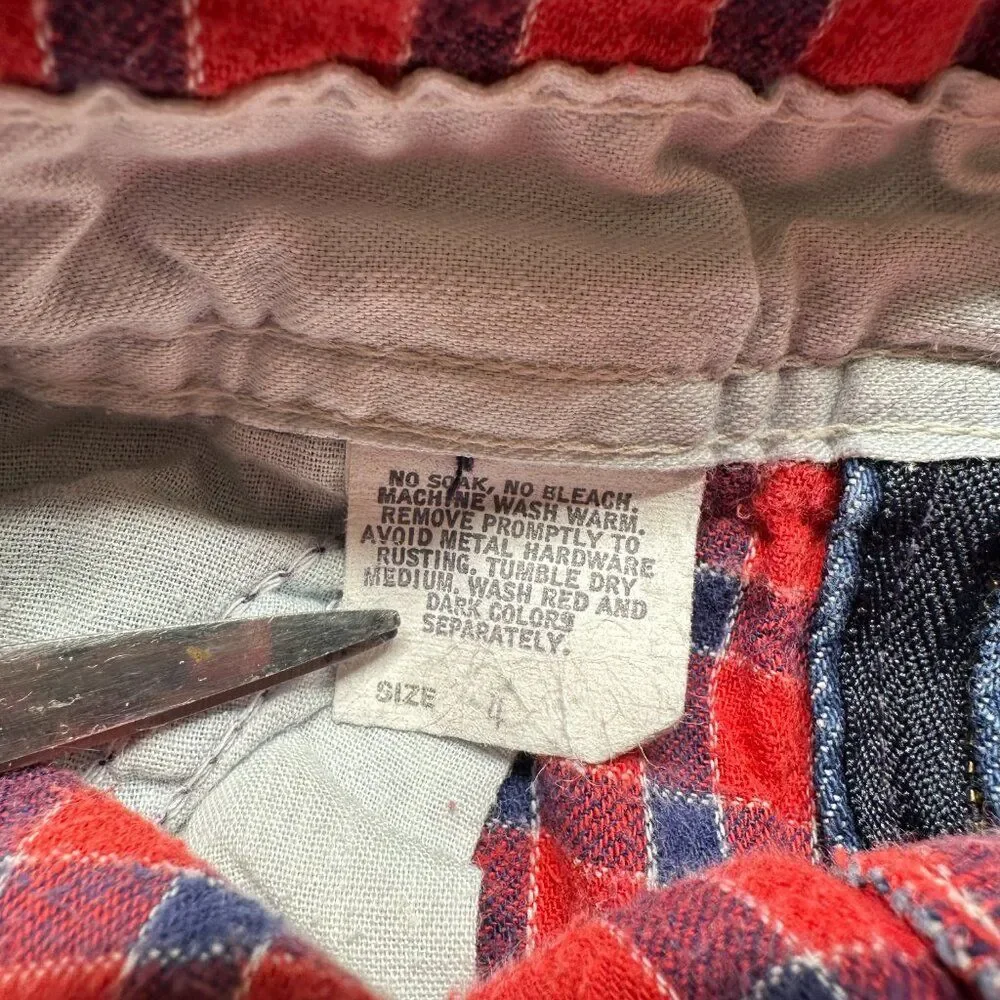 Vintage OshKosh B’gosh Flannel-Lined Denim Overalls | Made in USA | Kids